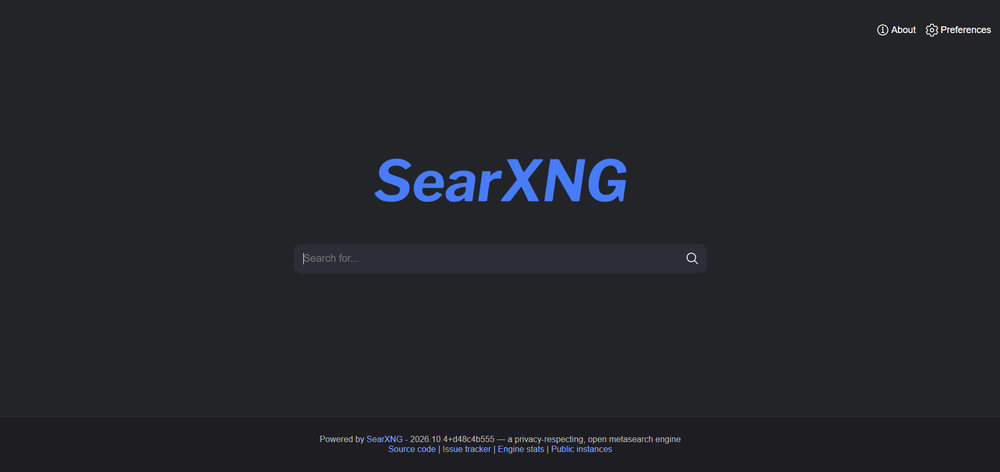 Public SearxNG Instance
